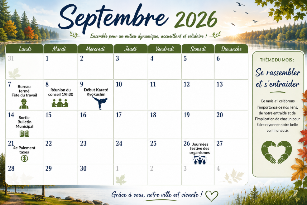 Septembre 2026